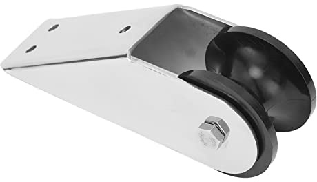 Rouleau D'ancre épaissi, Rouleau D'étrave Marin en Acier Inoxydable 316 avec Fente de Rouleau de 32 Mm, Outil de Levage de Rouleau D'ancre de Bateau pour Bateau