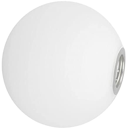 Baoblaze Lichtabdeckung Beleuchtungskörper Ersatz-Kronleuchter-Leuchten Tisch-Stehlampen G9-Glaskugel-Lampenschirm für Schlafzimmer, Nachttisch, 12cm