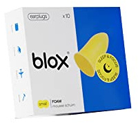 Blox Sleep & Focus Foam Earplugs Small 10 Units - Yellow