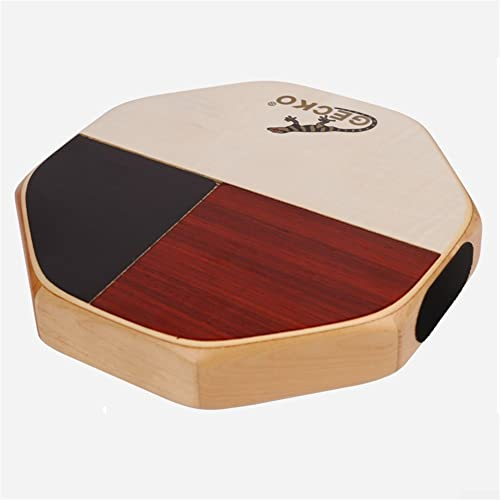 Cajon Handtrommel, tragbare kompakte Cajon-Box-Trommel mit Tragetasche, Percussion-Instrument für Reisen, Camping