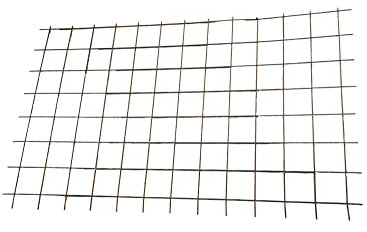 Baustahlmatte 2 m x 1,15 m - 2,3 qm Q188 Q257 Q335 Q424 Q525 Betonstahl Matte (Q257-06 x 2m x 1,15m - 13,8 qm)