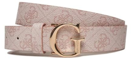GUESS Gürtel Vikky Adjustable Pant Belt W95 Blush Logo rosa kürzbar