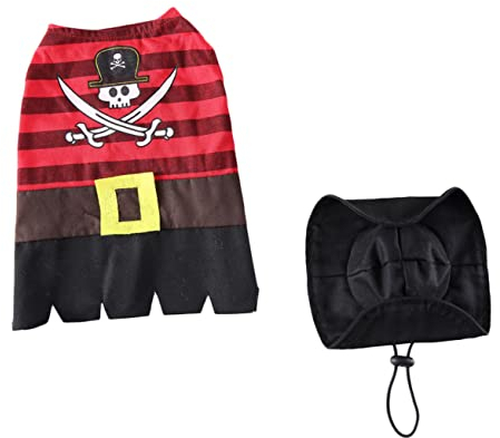 FRCOLOR 1set Pet Costume for Dogs for Halloween and Holiday Parties Includes Adorable Hat Lightweight and Comfortable Design Unique Dressing Prop