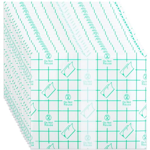 20 Pièces Pansements Transparent Imperméables(10cmx12cm),pansement etanche pour baignade,Adhésif Médical Bandag, protection fiable pour les plaies, les tatouages