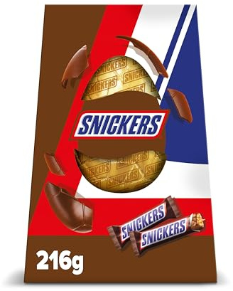 Snickers Chocolate & Peanut Extra Large Easter Egg 216g
