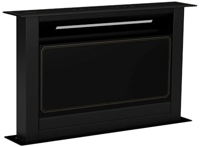 Klarstein Victoria Downdraft Hotte De Plan De Travail - A++ Efficacité Énergétique, 713,8 m³/h Débit D'air, Ultra Silencieuse 52 dB, Écran Tactile, Filtres Lavables, LED, Noir