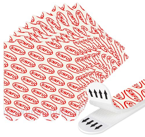 Picture Hanging Removable Hook-and-Loop Strips, 20-Sets Set Damage-Free Picture Hanging Tool Kit Residue-Free Wall Tape, Adhesive Strips, Hook and Loop Tape, Mounting Tape -M