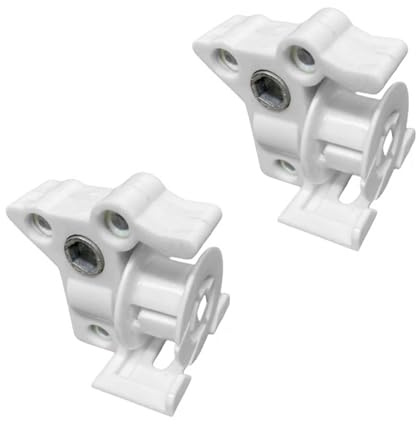 Jalousienkipper, sechseckige Lamellenstange, Metall, Kippmechanismus und Vorhanglinie, Kippregler für 35 mm künstliche Holzlamellen, innovativer Kippmechanismus (2)