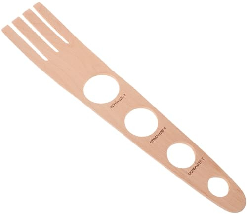 ARTIBETTER Règle de Mesure Spaghetti Bois Résistant pour Portion de Pâtes Gadget Cuisine Compact pour Contrôle Précis des Portions