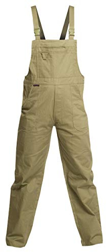 Sweat Life Charlie Barato® Herren Arbeitshose Rot - waschfeste Latzhose - robuste Arbeitslatzhose