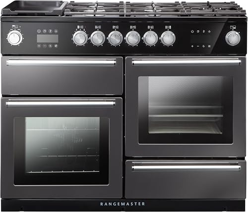 Rangemaster Nexus Steam NEX110SODFFSL/C 110cm Dual Fuel Range Cooker - Slate - A Rated