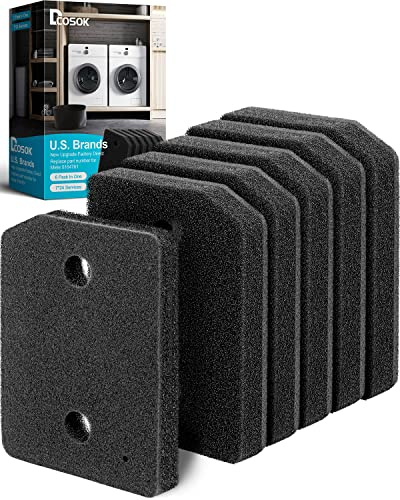 Plinth Filter Replacement for Miele T1 Dryer：9164761 Heat Pump Dryer, Dryer Spare Parts, Lint Filter Foam Sponge Replacement for Miele T1 Dryer (6)