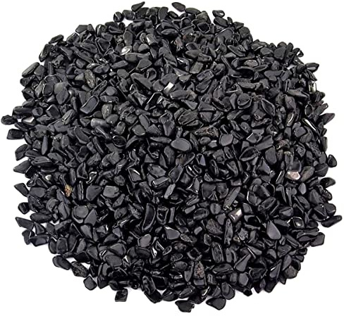 Turmalin Trommelsteine schwarz Ø ca. 8 – 15 mm Edelsteine Heilsteine Wassersteine Glückssteine - Schätze der Natur (Packung Nr. 4 mit 250 g)
