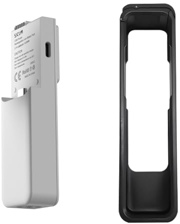 SJCAM Action Cam 2800 mAh Batteries for C300 and C300 Pocket Action Camera (Large, White)