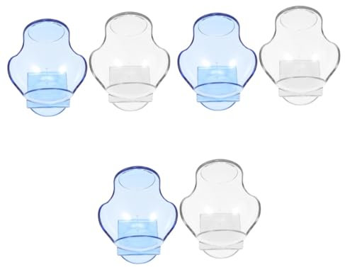 BESPORTBLE 6 STK Transparenter Tennisclip Halterung Für Trainingsbälle Tennisballwerfer Clips Für Tennisbälle Tenniszubehör Ständer Für Tennisbälle Tennis-Clip-on-Halter Abs Haupt Gürtel