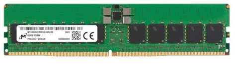Micron - DDR5 - module - 32 GB - DIMM 288-PIN - 5600 MHz / PC5-44800 - CL46-1.1 V - registered - ECC