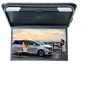 Tablet monitor poggiatesta TV portatile per auto, 1080P 19 pollici monitor for auto schermo LCD HD soffitto automatico TV montaggio su tetto for camper display MP5 lettore multimediale portatile for a