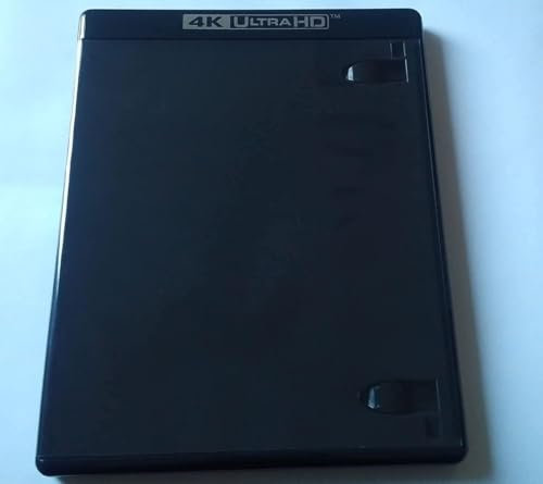 New 1 Premium Viva Elite 1 Disc 4K UltraHD Black Single Blu-ray Replace Case Holder