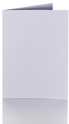 Paper24 75 Faltkarten 120 x 170 mm, 240 g/m² (für B6 Briefumschläge) in Lila-Blau