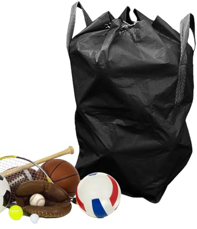 Hobngmuc Sacca Per Palloni, 190 Litri Grande Capacità Organizzatore Attrezzature Sportive Con Cordoncino, Borsa organizer per palloni da calcio, Per tennis pallavolo football scuola spiaggia outdoor