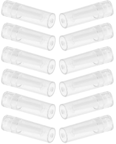 Mikikit Ventosa per Lenti a Contatto Morbide in Silicone con Bastone Cavo e Custodia, Strumento Portatile per Rimozione Delicata e Uso Quotidiano, Confezione da 12 Pezzi
