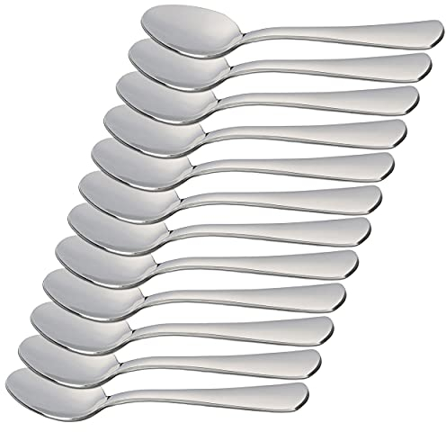 12 Dessertlöffel 15x3,2cm Edelstahl 18/0 Schlichtes Und Elegantes Design