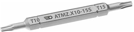 FACOM Lame Courte Réversible 1/4  Torx - TT10 - TT15 - Finition Chromée - ATMZ.X10-15S