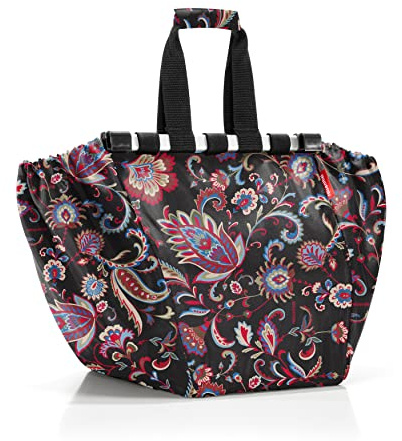 reisenthel easyshoppingbag Vielseitiger Shopper Im praktischen Design zum Zusammenrollen, Couleur:paisley black