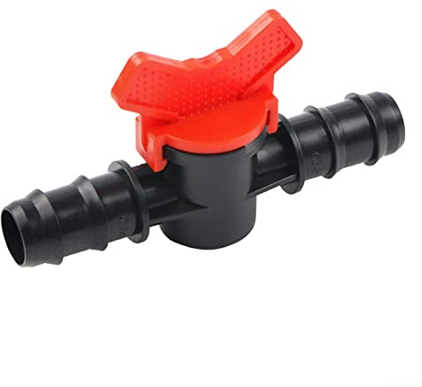 Shut-Off Valve Ball Valve Connector PE Pipe PN4 Drip Hose 20mm x 20mm