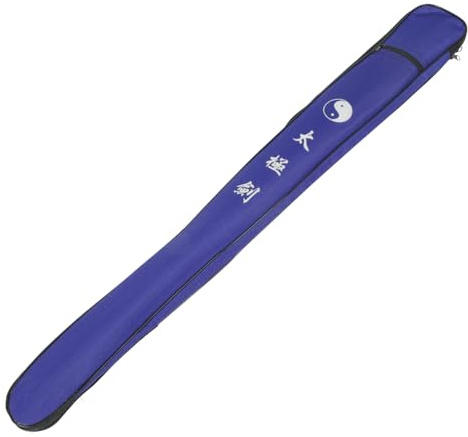 Tai Chi Sets Prop Storage Bag Swords Cover Kung Fu Holder Arts Case Kung Fu Holder Taichi Bag Dedicated Canvas Bag Container Suitcase Blue