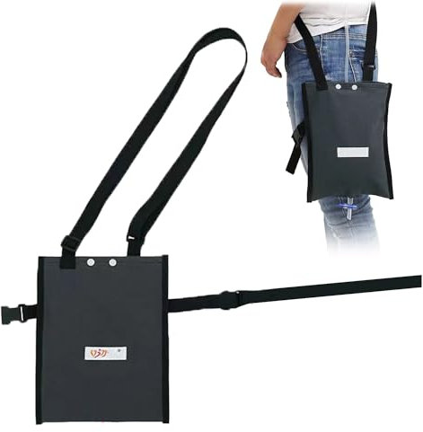 BLUEZY Urindrainagebeutel-Abdeckung, Drainagebeutel Halter, Katheter-Beinbeutelhalter, Urinbeutel Tasche, Beinbeutelhalter Für Urindrainage, Rollstuhl Aufbewahrungstasch A