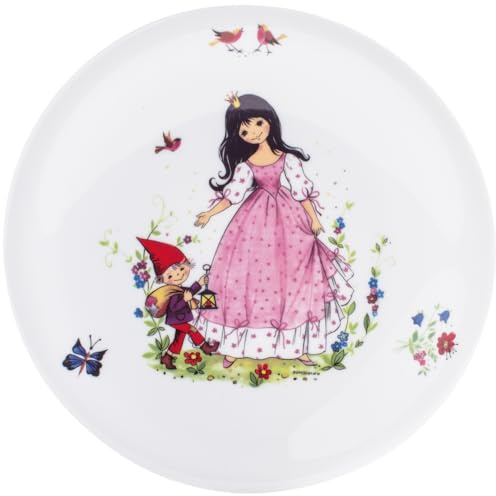 KAHLA 323460A50851C Kids Frühstücksteller 21,5 cm Schneewittchen | Frühstücksteller mit Schneewittchen Design aus Porzellan