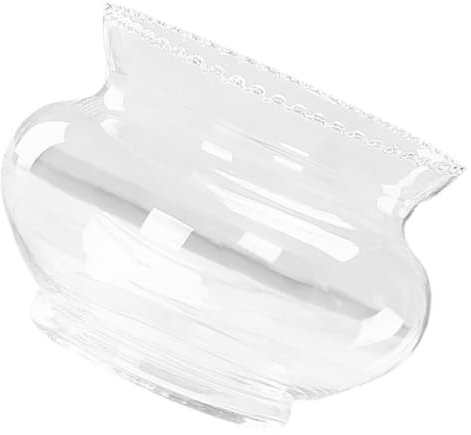 Supvox Glas Betta Bubble Bowl Aquarium Dekorationen Aquarium Schale Hydroponischen Pflanzer Stilvolle Home Office Garten Decor Vase
