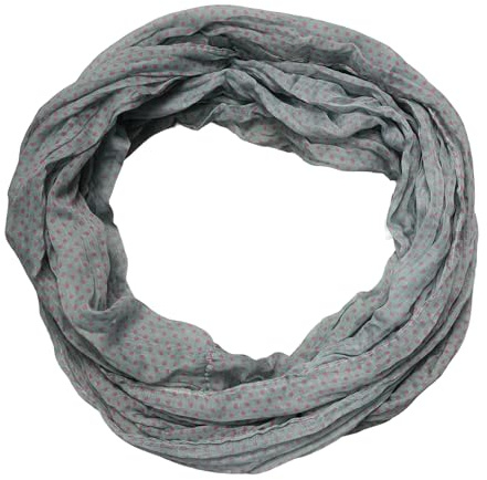 beybey® zarter Damen Loop Schal aus einem sehr feinen Material aus Seide und Baumwolle und in exkluisve Farben.
