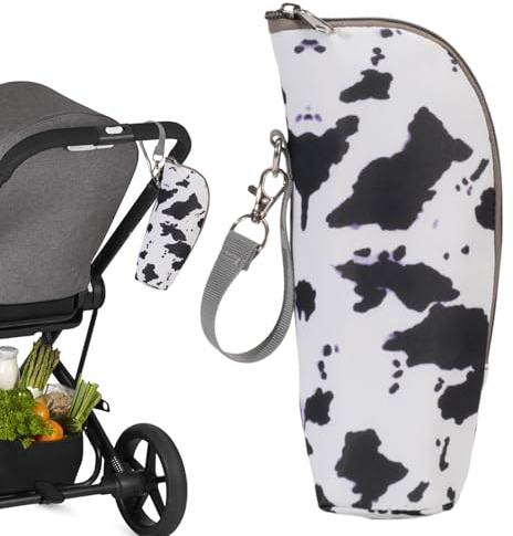 Biniveil Housse pour Bouteille d'eau, Manchon Isotherme pour Gourde, Maintient la Température Stable des Boissons pour Le Gym, Le Fitness, la Randonnée, l'École, la Maison, Le