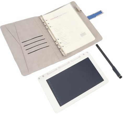 HaloVerde Smart Writing Board with Real Time Paper Screen Sync and 360° Writing, Digital Smart Pen with OCR Recognition for Android Apps for Journaling and Sketching (Blue)