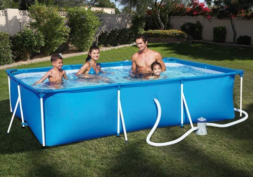 PEBSHOP Piscina Rectangular, Rígida L. 259 X P. 170 X Altura cm.