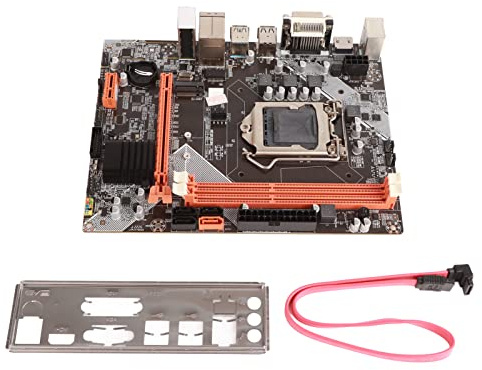 Universelles Desktop-Motherboard, B75 M.2 1155-Pin USB3.0 SATA3 DDR3 Desktop-Motherboard, 6-Kanaigabit-Ethernet-Soundkarte Ersatz-Laptop-Motherboard, professionelles Motherboard