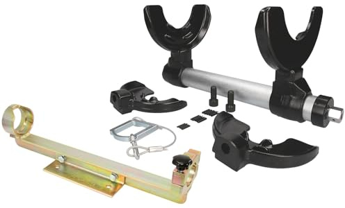 KS Tools 500.8475 Universal Federspanner mit Fangseil und Schraubstockhalter