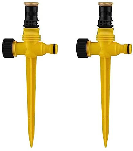 2 Pcs Garden Sprinkler for Lawns Top Ways Garden Sprinkler for Watering Plants Flowers Veggies Grass Lawn Plants