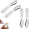 XINTANGXIA 4 Pcs Couteaux à Beurre et à Fromage Couteau à Beurre en Acier Inoxydable Outils de Cuisine pour Couper ou Tartiner Beurre Fromage Confiture