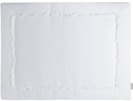 Baby's Only - Laufgittereinlage Calm - Krabbeldecke für Baby - Aus 100% Baumwolle - 75x95 cm - Weiß