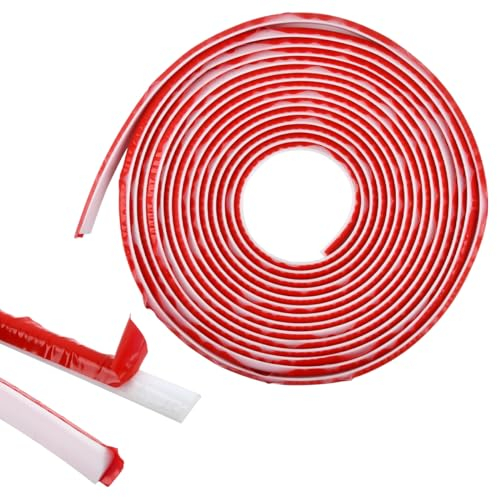 6M Moulure Autocollante Flexible Quart de Rond Bande de Moulage en TPE 12x9mm Plinthes de Plafond Auto-adhésives Garniture de Moulure pour Bords de Murs,Plafond,Sols,Armoires