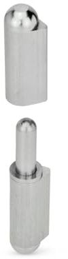 Ganter Normelemente | Bisagras extensibles | para soldar | acero inoxidable | 60 mm | GN 128.2-60-NI