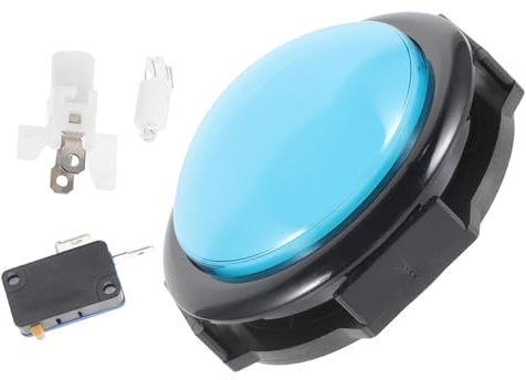 FRCOLOR Pulsante Rotondo Per Giochi Accessorio Divertente Per Uffici e Feste Sostitutivo Robusto Per Giochi