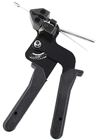 Pelacables Autobloqueo de acero inoxidable Corbata de acero inoxidable Picadillas de pistola Corte Tensor Cortador Mano Sujeción Herramientas de corte for la corbata