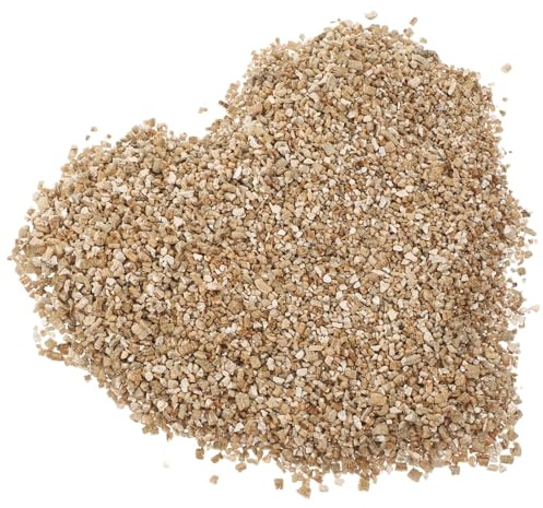 DECOMELODY Feines Vermiculit für Pflanzen und Pilzanbau Ph neutral Feines Granulat zur Keimung und Wachstum Vielseitig für Garten Zimmerpflanzen und Pflanzsubstrat mit Hoher