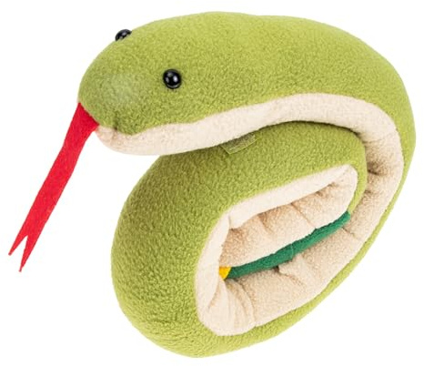 Niedliches Schnüffelspielzeug Grün, für Hunde und Welpen, Haushaltsgebrauch | Polarfleece, Robust Verarbeitet, Leckerli Versteck, für Kleine Snacks oder Spielzeug, Fördert Geruchssinn
