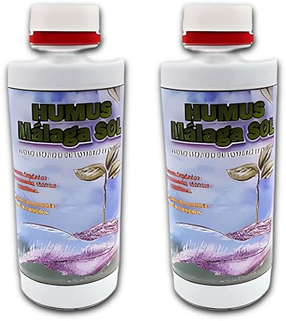 Bricoloco Humus de lombriz líquido para plantas formato 1 litro - Abono orgánico rico en nutrientes para la fertilización del suelo de cultivo con microorganismos (2)