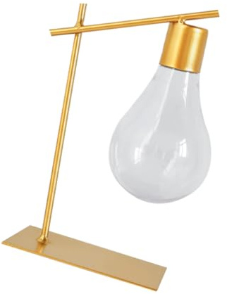 Cabilock Stylish Light Bulb Vase Flower Holder for Decor for Bouquets and Flowers